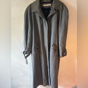 Vintage Perry Ellis Coat 100% Wool size‎ 12